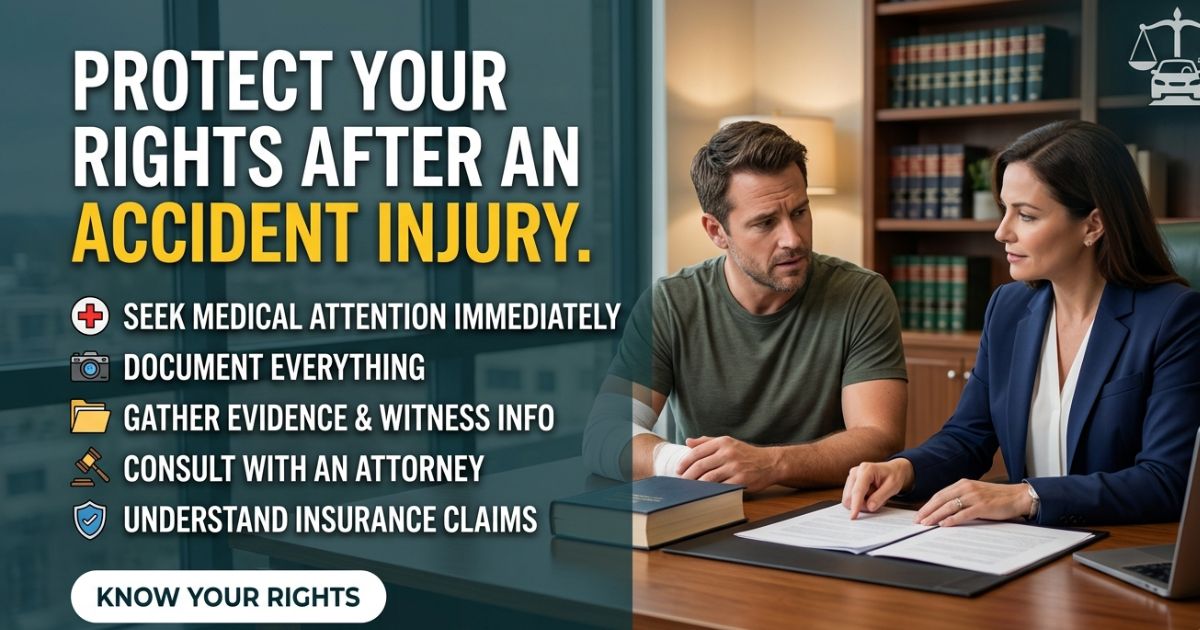 Protect Your Rights After an Accident Injury