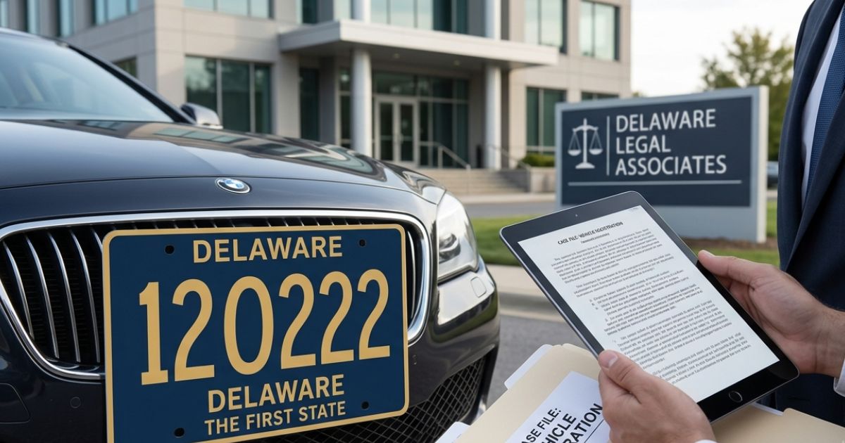Delaware License Plate