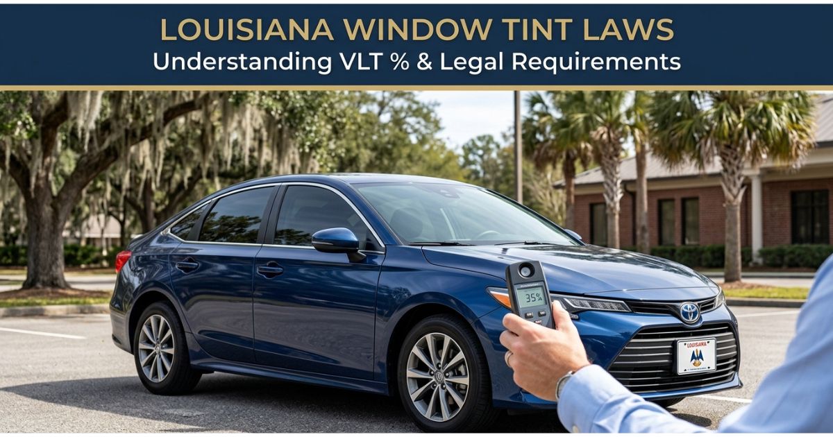 Louisiana Window Tint Laws